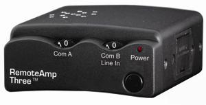 RemoteAmp-Three - Top / Audio controls