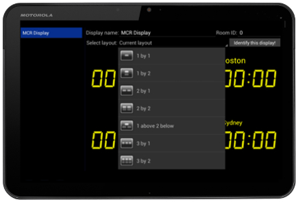 FLX tablet setup